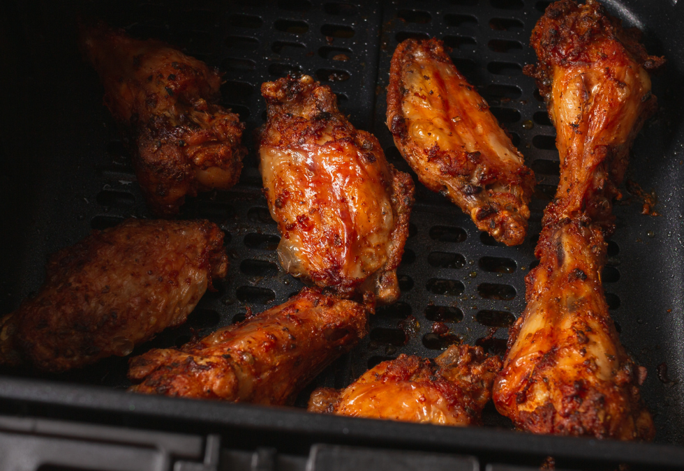 Alitas de Pollo Crujientes en Air Fryer