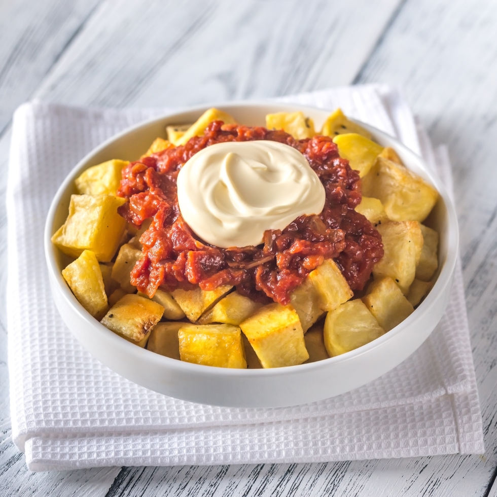 Patatas Bravas en Air Fryer