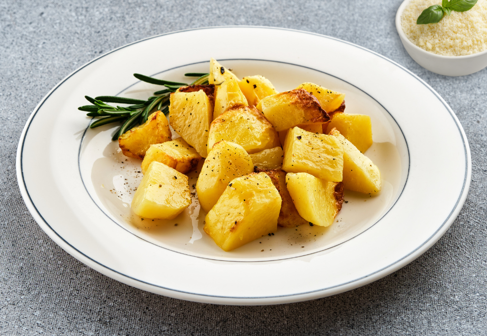 Patatas al Horno con Hierbas y Queso Parmesano