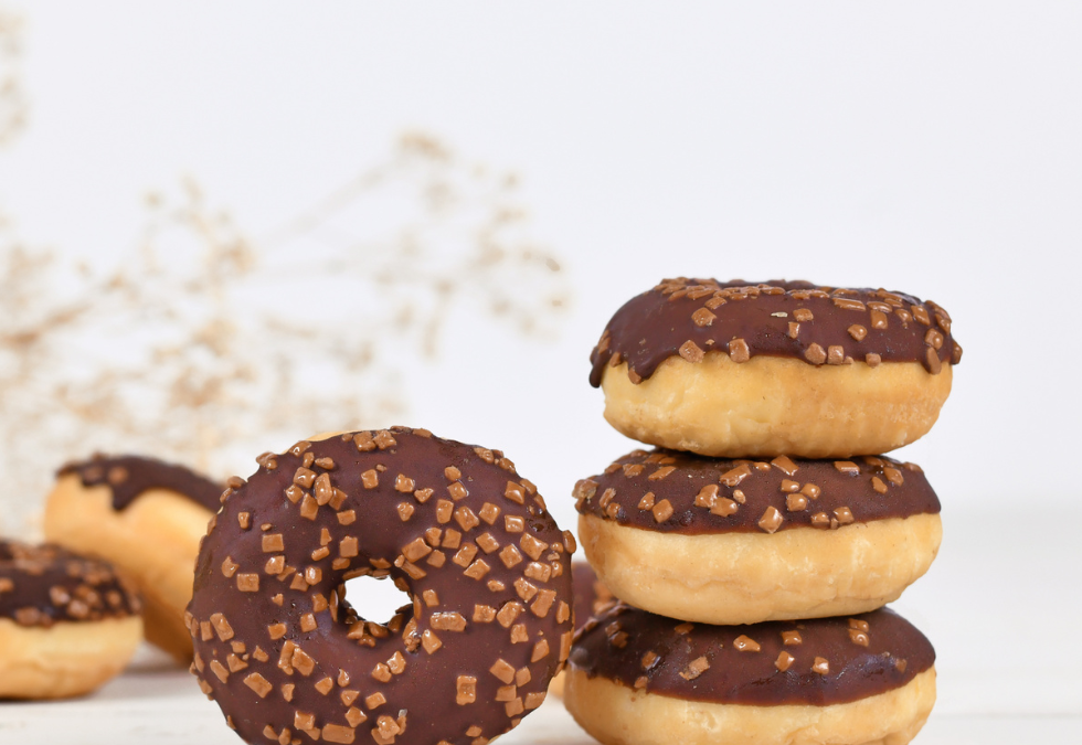 Donuts con Glaseado de Chocolate